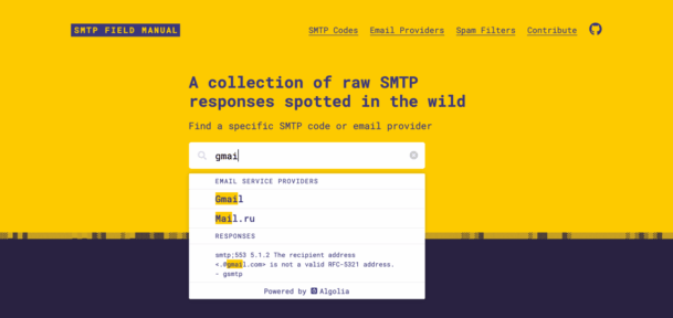 SMTP Field Manual