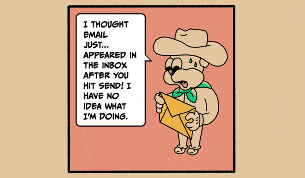 Postmark Express - a webcomic about email deliverability
