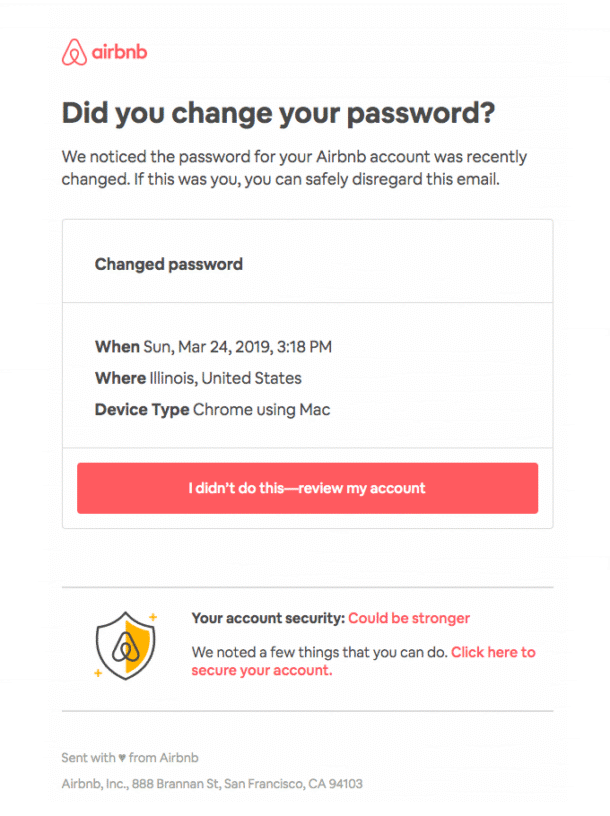 How to change Login / Password / Mail on